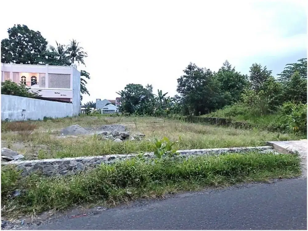 Jual Tanah Yogyakarta di Depok Sleman Dekat Pasar Stan