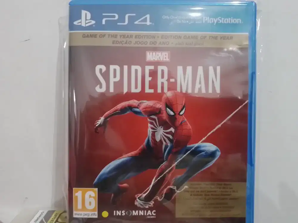 Kaset Ps4 Marvel Spiderman