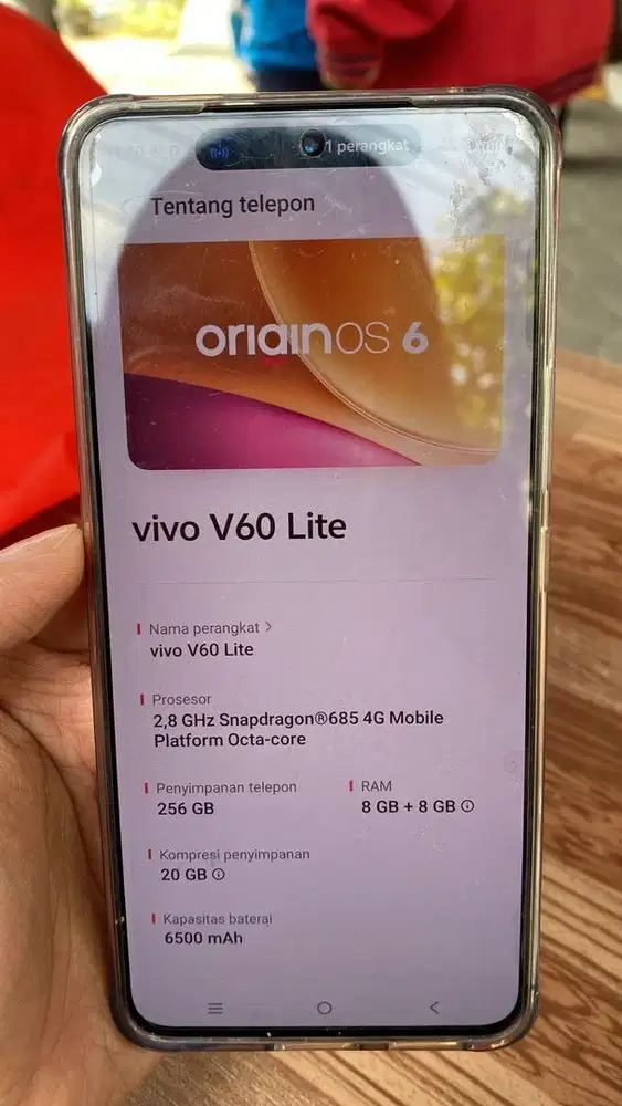 VIVO V60 LITE 8/256 GB