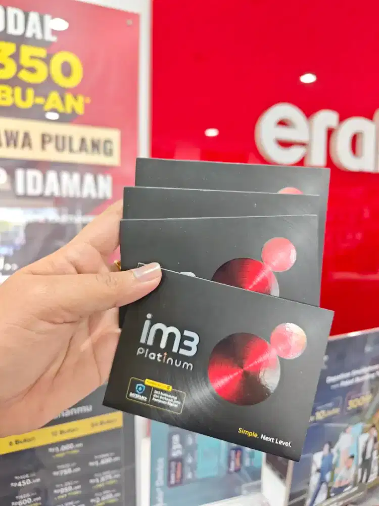 PROMO IM3 PLATINUM 600GB