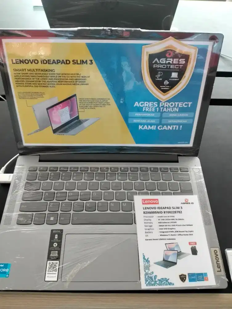 Laptop IDEAPAD SLIM 3 cicilan tanpa Dp Syarat hanya KTP bunga ringan