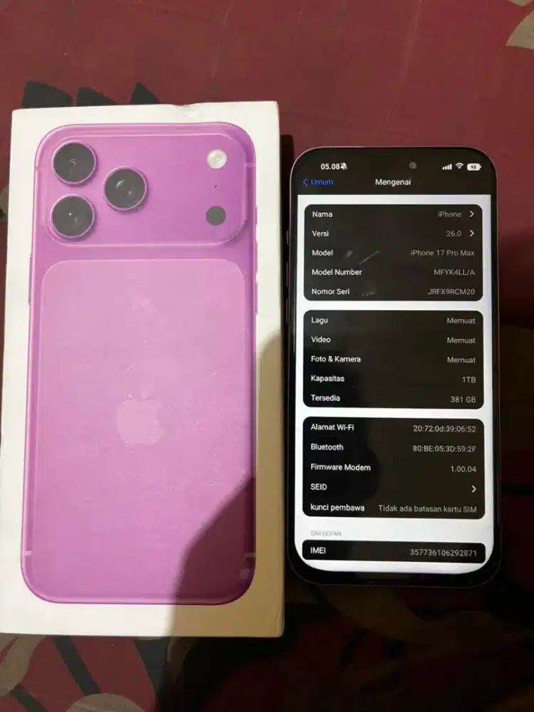 Jual Iphone 17 Promax Hdc
