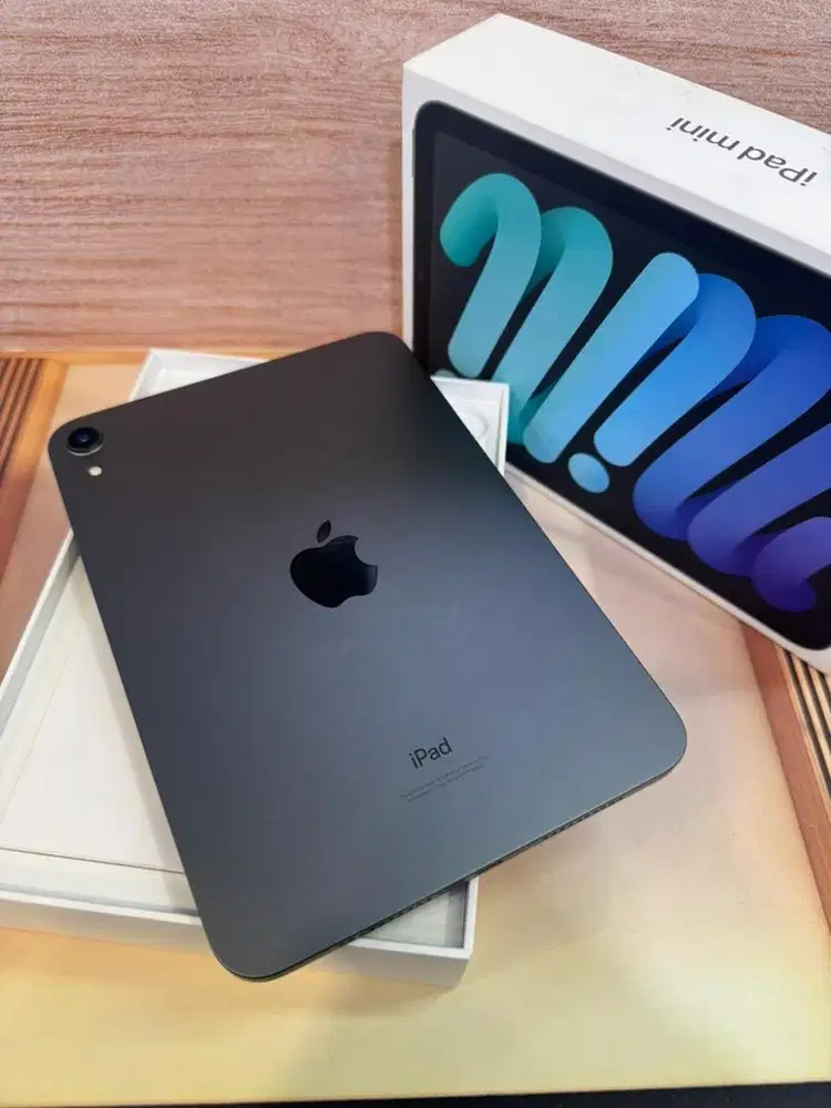 Apple iPad Mini 6 64GB Grey Lengkap Ori