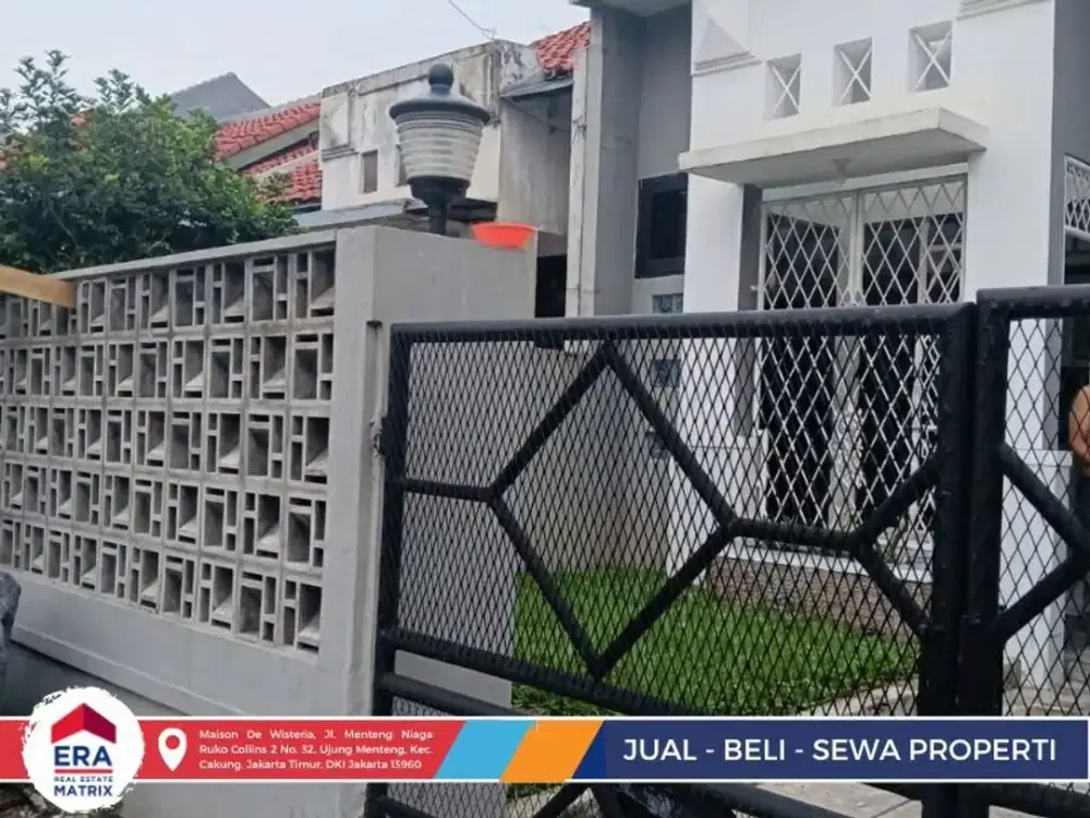 SEWA Rumah Nyaman dengan Konsep Minimalis Modern di Area Metland Menteng