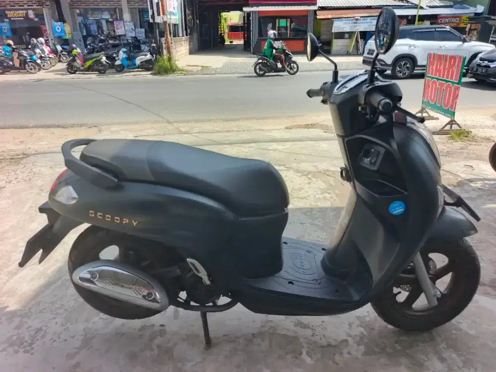 Jual beli scoopy remot th 2025 samping kompelik Andika hairi motor bjm
