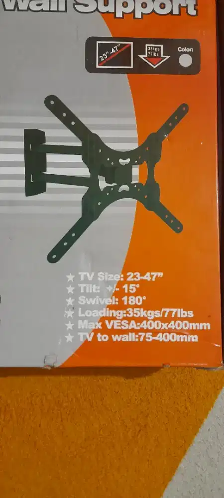 Bracket Lengan Swivel Segala Arah Baru