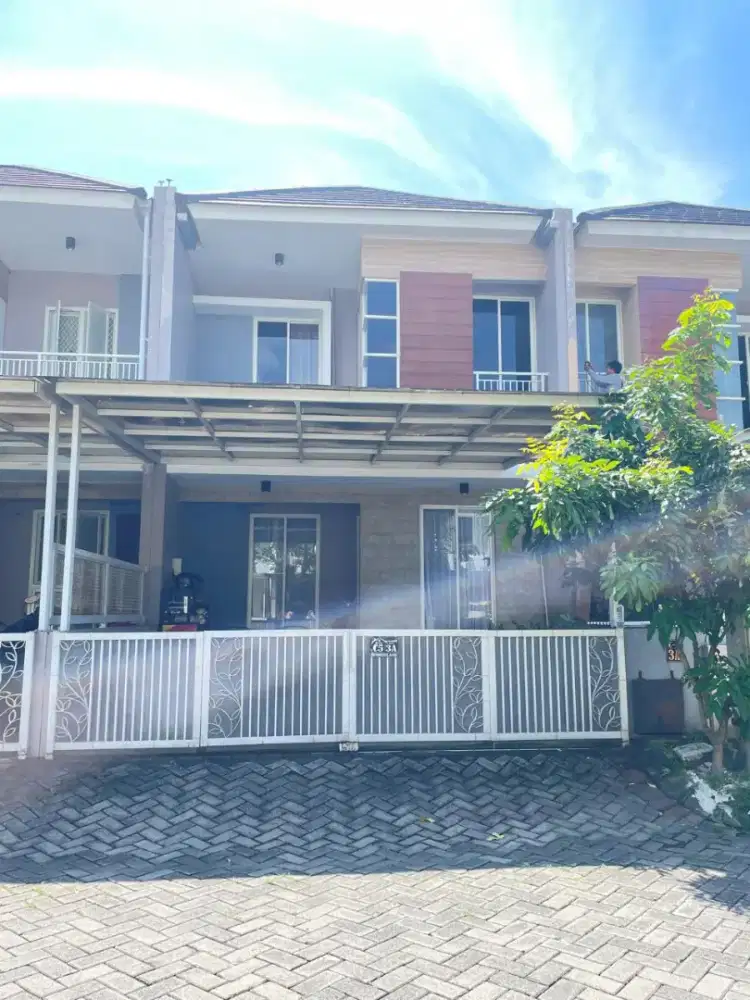 Dijual rumah 2 LT Natura Residence Buduran, Bisa over kredit tanpa DP