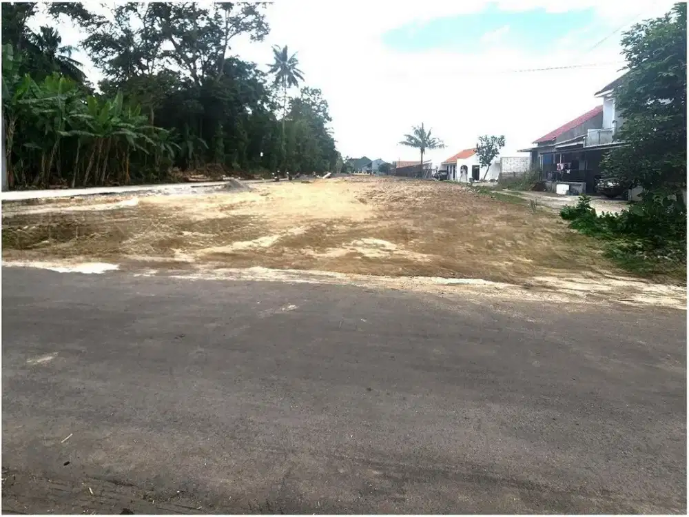 Dekat UNRIO Dijual Tanah Jogja di Jl. Wedomartani