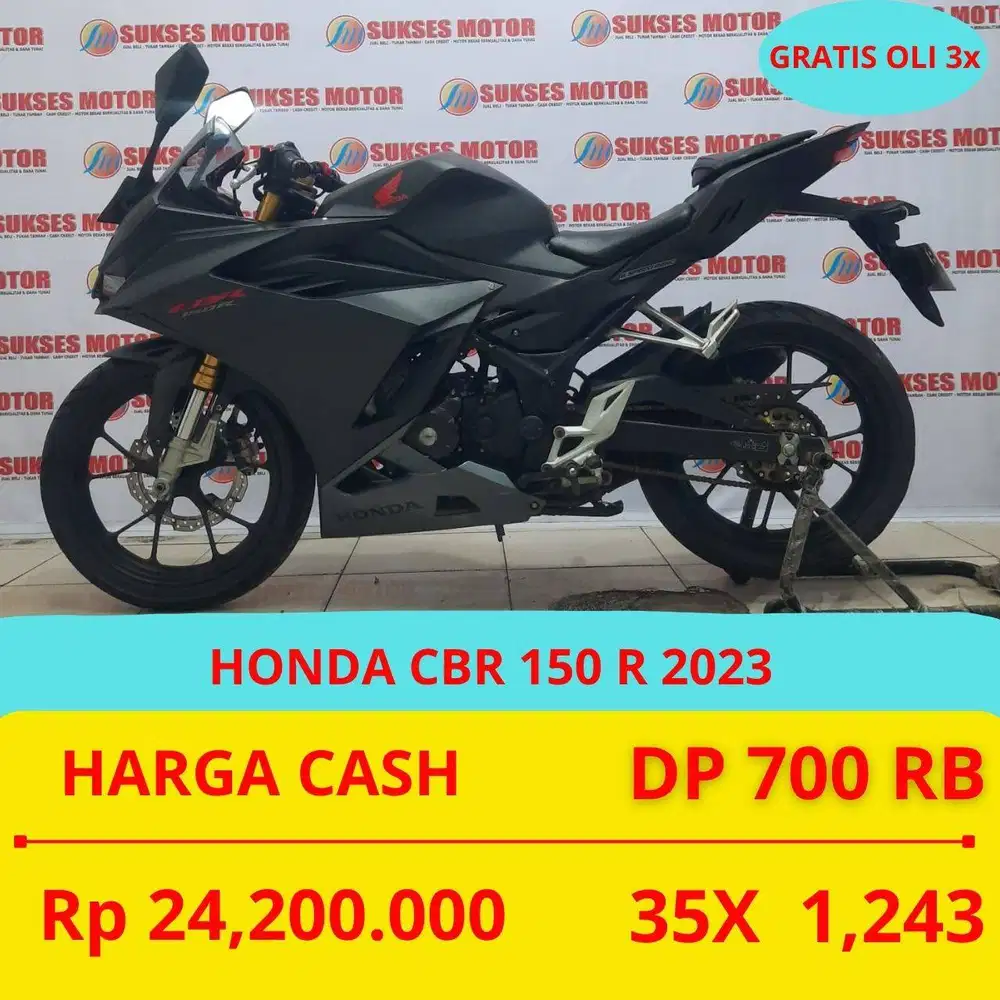 HONDA CBR 150 R 2023 DP MURAH 700 RIBU GUYS