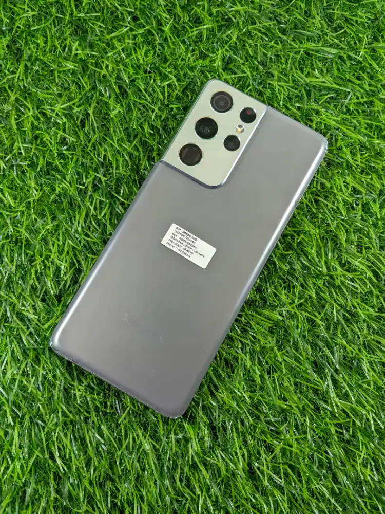 Samsung galaxy S21 ultra ram 12/256GB normal lengkap siap pakai