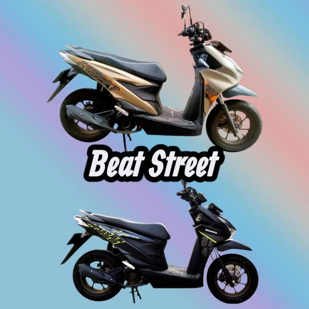 Dp600rb‼️ Honda Beat Street smartkey dlx cbs (KTP daerah bs kredit)