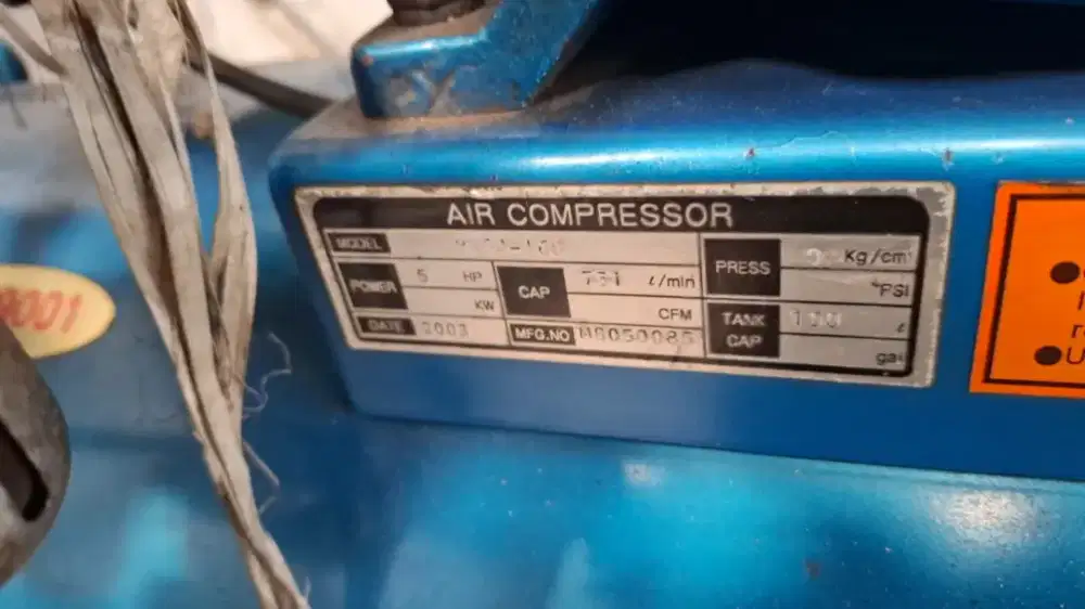Kompresor merk Puma 3 hp