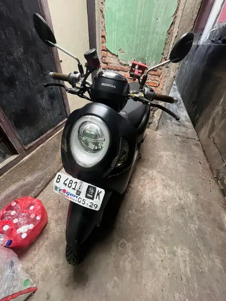 Honda Scoopy Prestige 2024 Hitam Doff