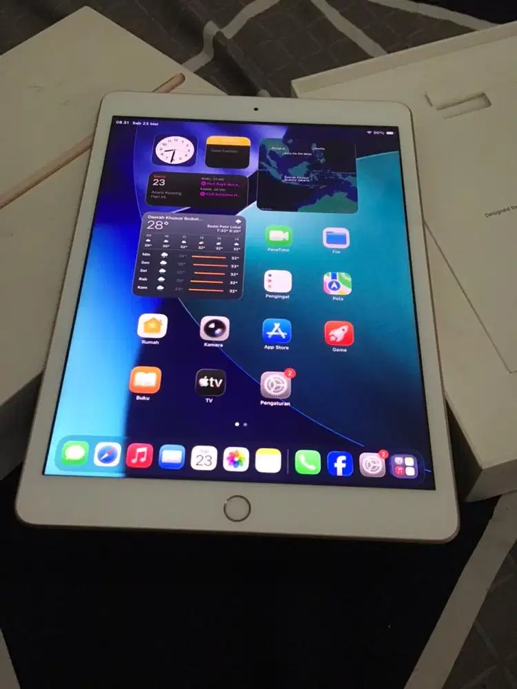 iPad Generasi 8 32GB Gold Wifi Only iBox
