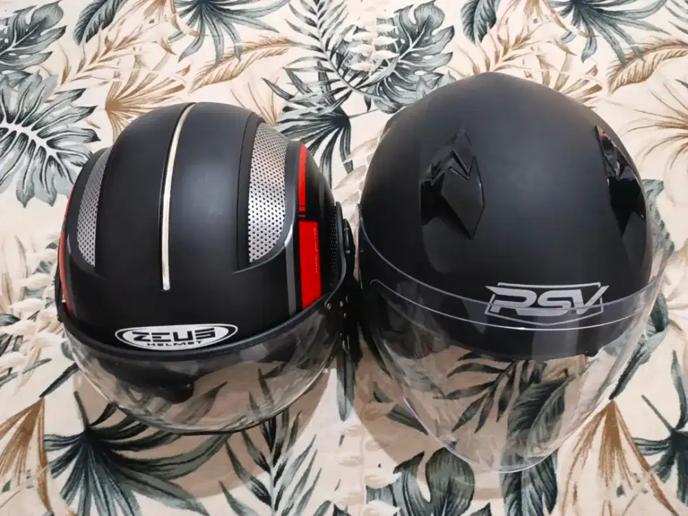 Helm Rsv SV 300 & Zeus ZS 218 Retro