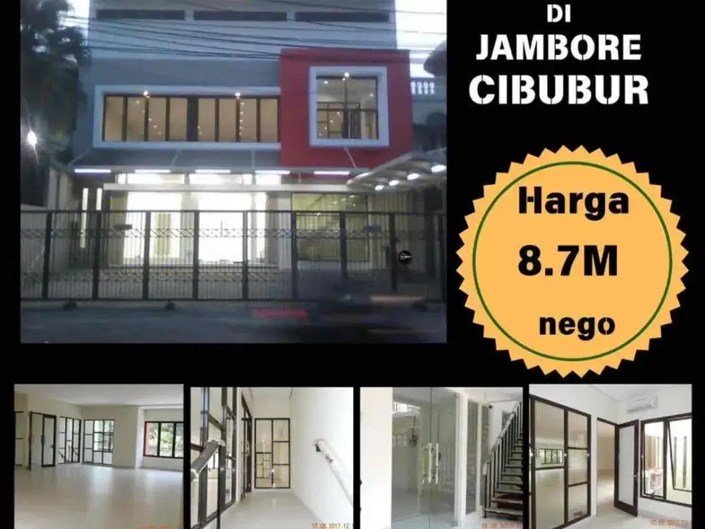Ruko siap pakai di Cibubur Jakarta Timur