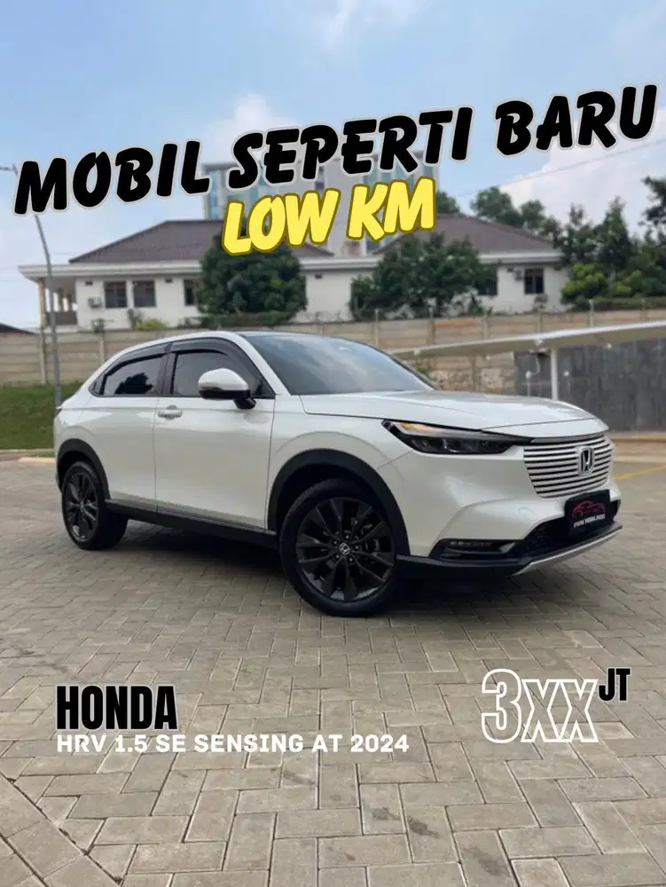 [LOW KM] Honda HRV 1.5 SE sensing AT 2024