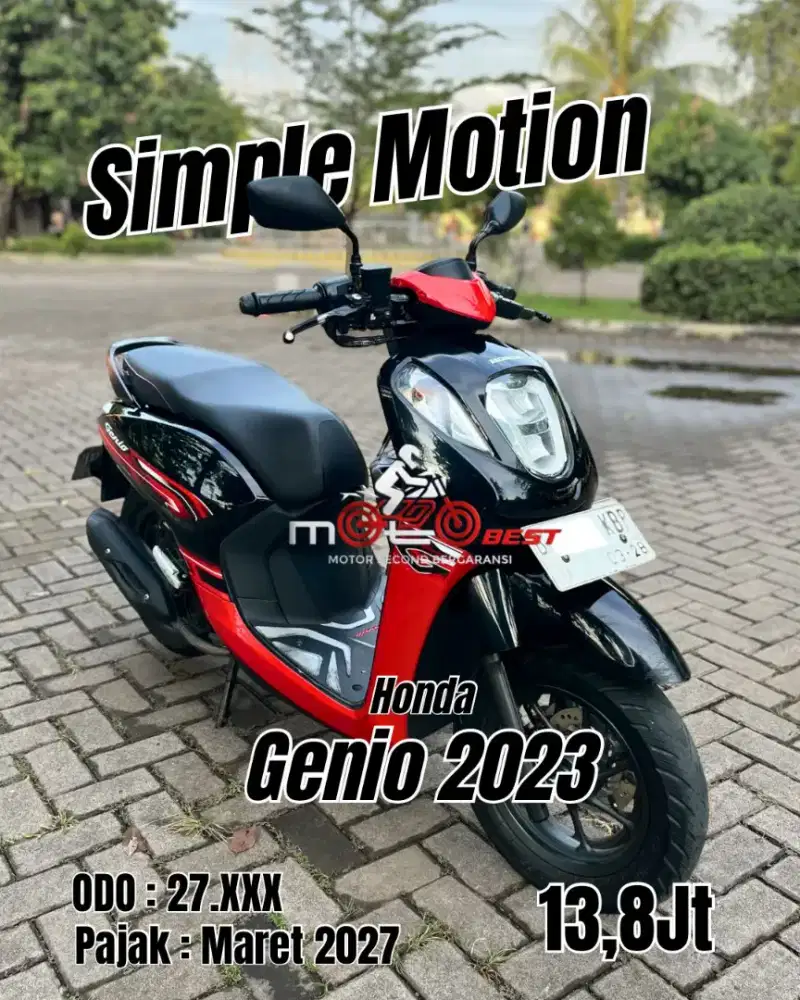 Cash Only Genio 110cc cbs 2023