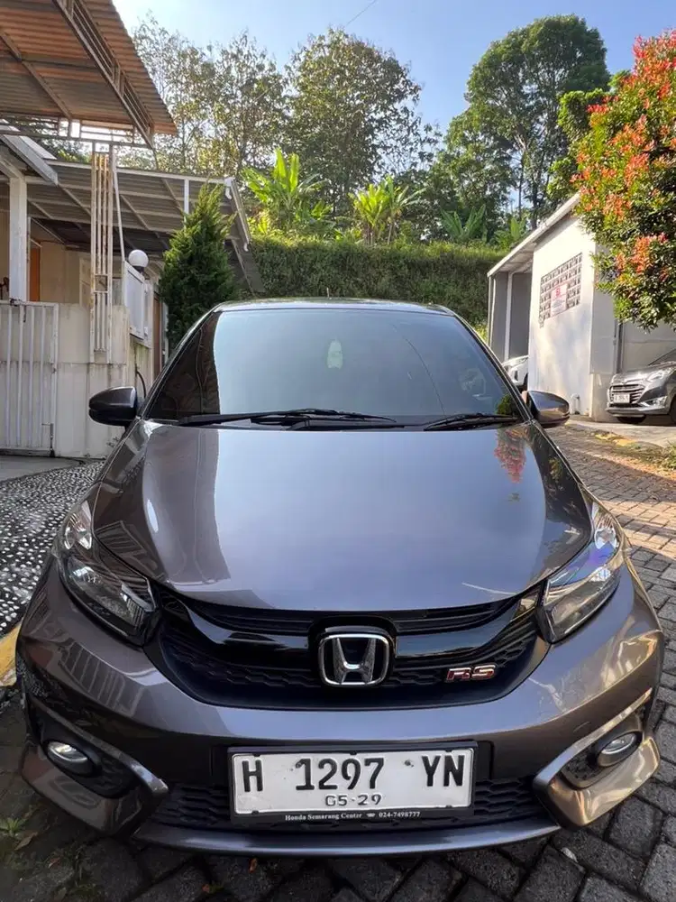ALL NEW BRIO RS CVT 2019 ABU METALIC 26RB KM TERAWAT ORI PAJAK AKTIF