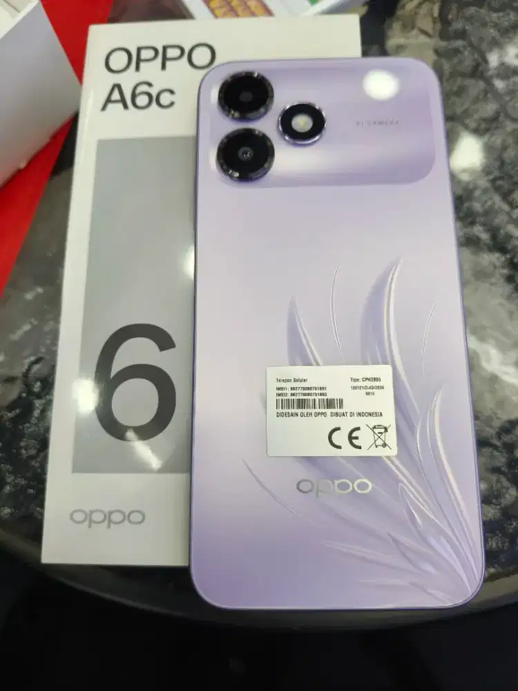 OPPO A6C RAM 4+8/64 GARANSI RESMI