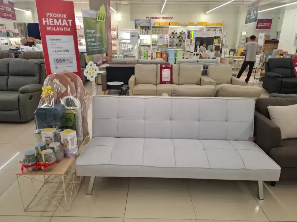 SOFABED KAIN HALUS 1JT AN