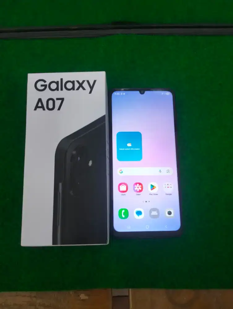 samsung A07 ram 8/256gb lengkap mulus