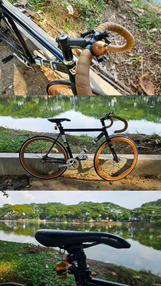 Sepeda Fixie Brain elite Ganteng Kalcer