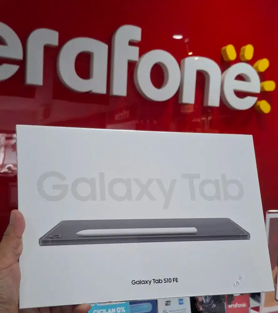 Samsung galaxy tab S10 FE bisa pekek cicilan lo kak hnya 633/bulan