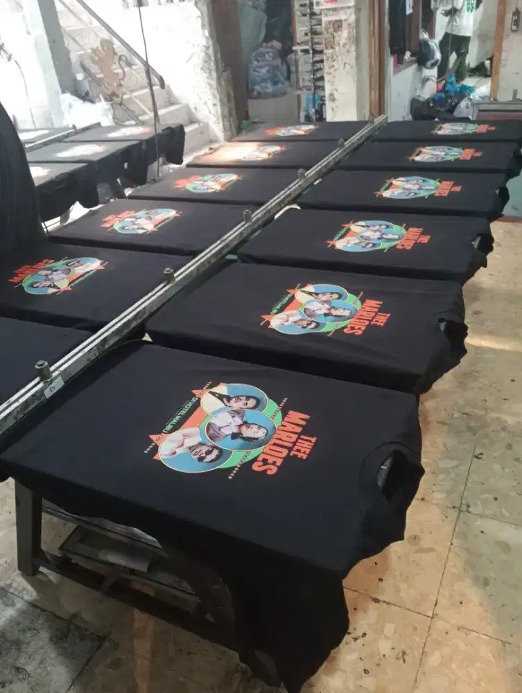 Kaos sablon termurah