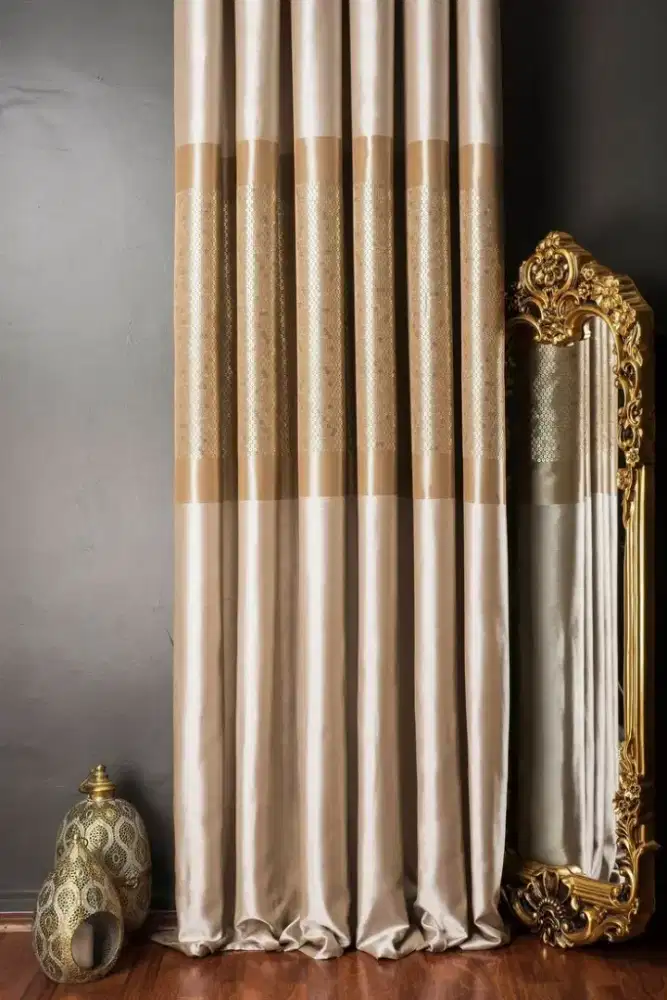 Pasang gordyn gorden murah vertikal roll blind jasa wallpaper dinding