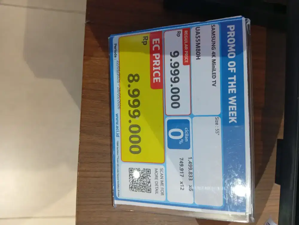 Promo cicilan bunga rendah tenor panjang