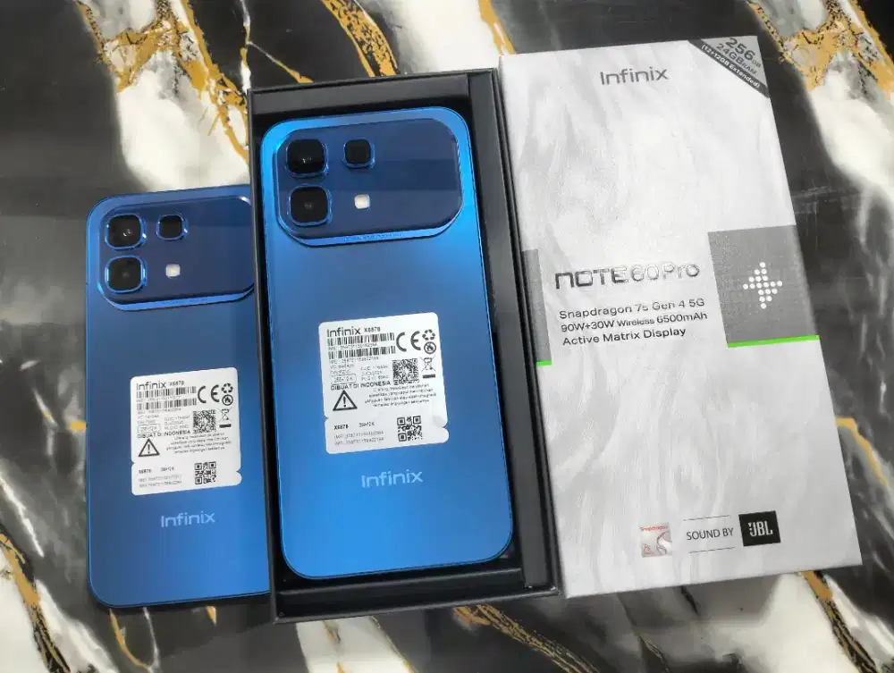 INFINIX NOTE 60 Pro 5G 12/256 GB Cuman Buka Kotak