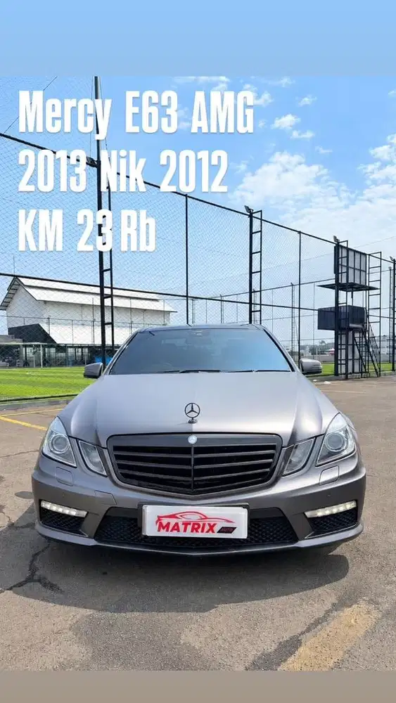 Mercy E63 AMG  2013 Nik12 Black on black Siap pakai