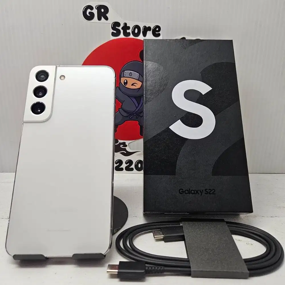 Samsung Galaxy S22 White 8/128 Fullset No Minus