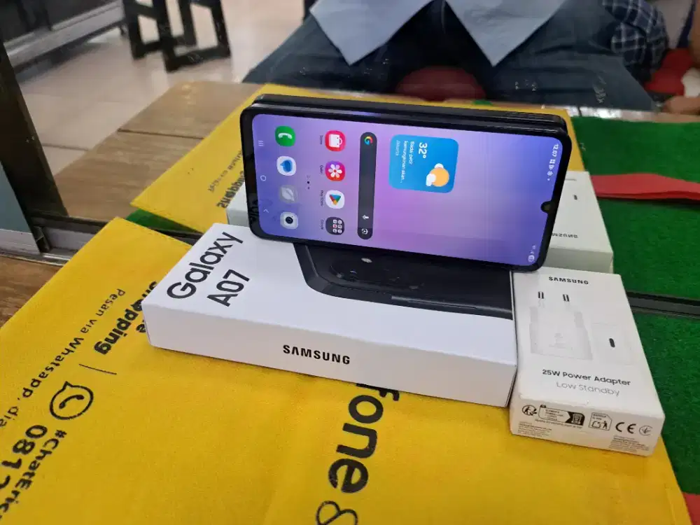 Sansung A07 ram 8/256 gb mulus no minus Fullset