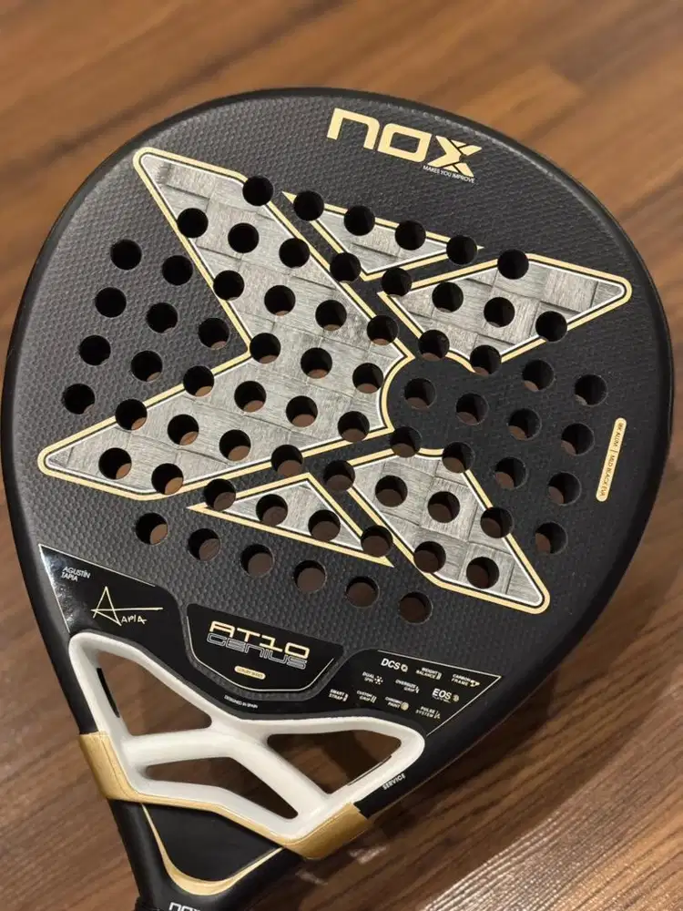 Nox AT10 Luxury Genius 18K Alum 2026 Agustin Tapia Raket Padel