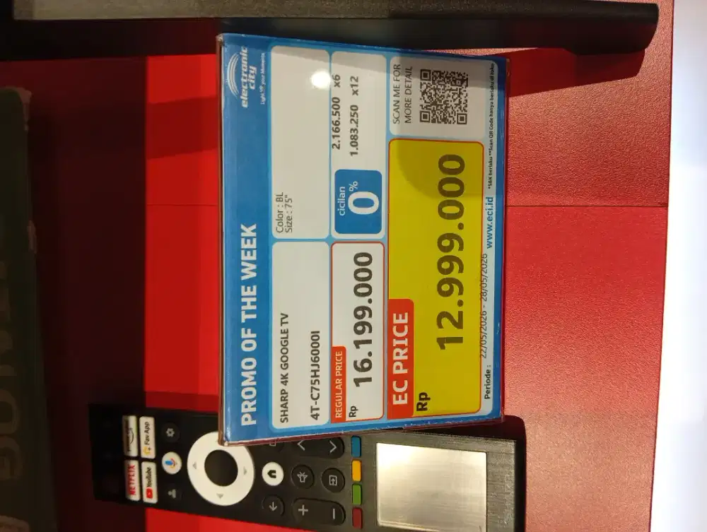 Promo cicilan bunga rendah tenor panjang
