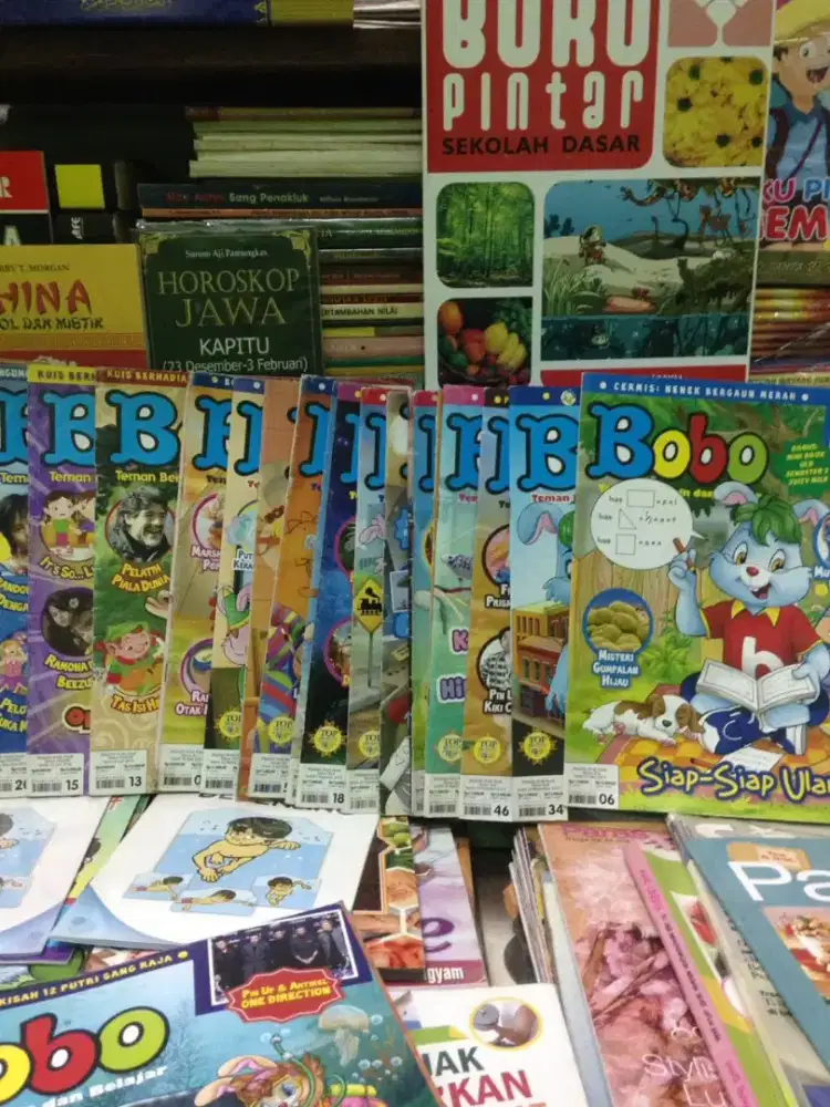 Jual majalah bobo tahun lama kondisi mulus siap antar / COD