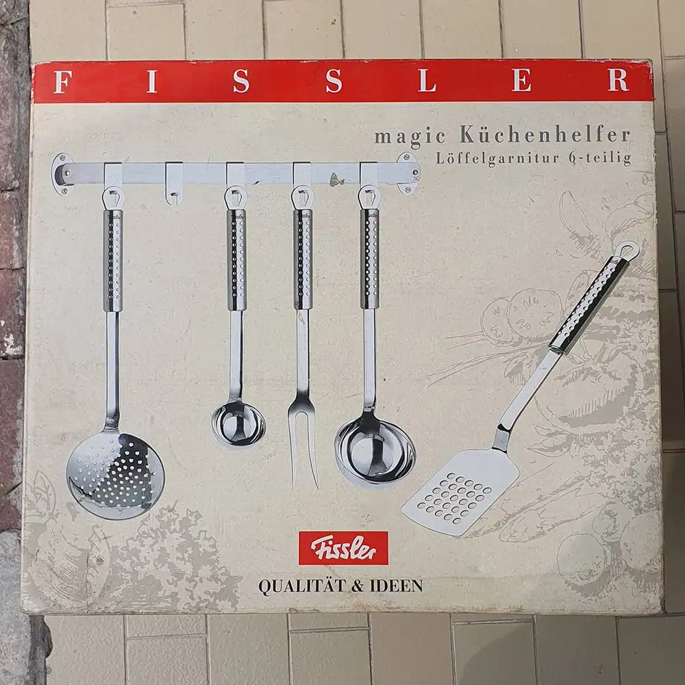 Set Alat Masak Premium Stainless – Fissler Magic Küchenhelfer Set Orig