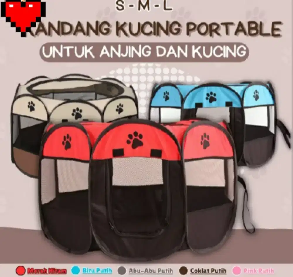 Kandang Kucing Anjing Anabul Hewan Peliharan