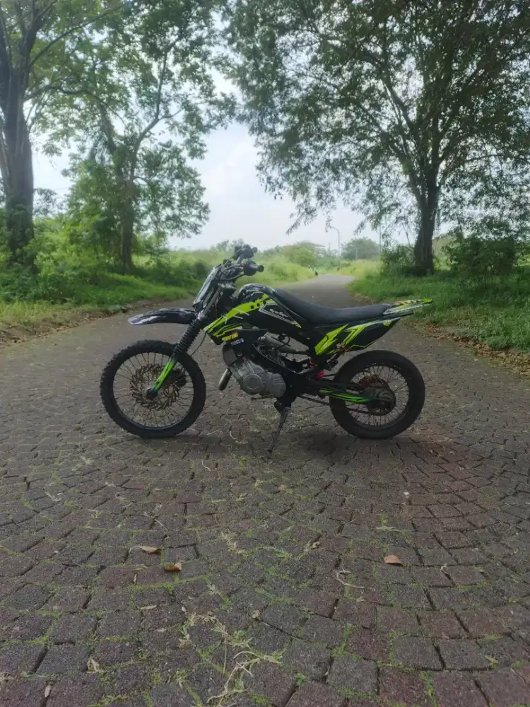 dijual trail basic satria 2 tak