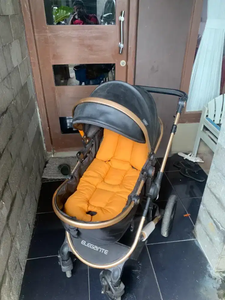 DIJUAL CEPAT STROLLER Pliko elegante 2in1