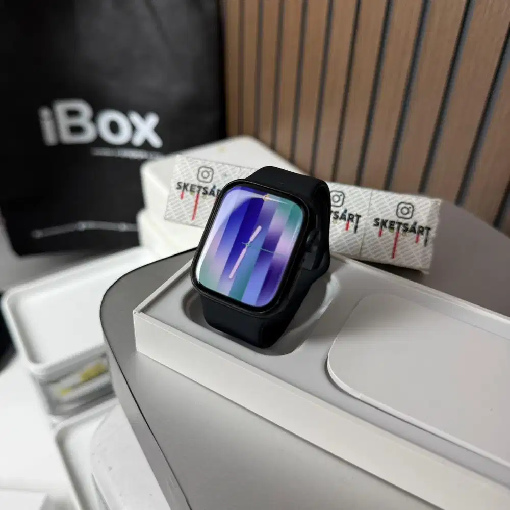 Apple Watch Series 9 41mm iBox Black iwatch Battery Health 89%
