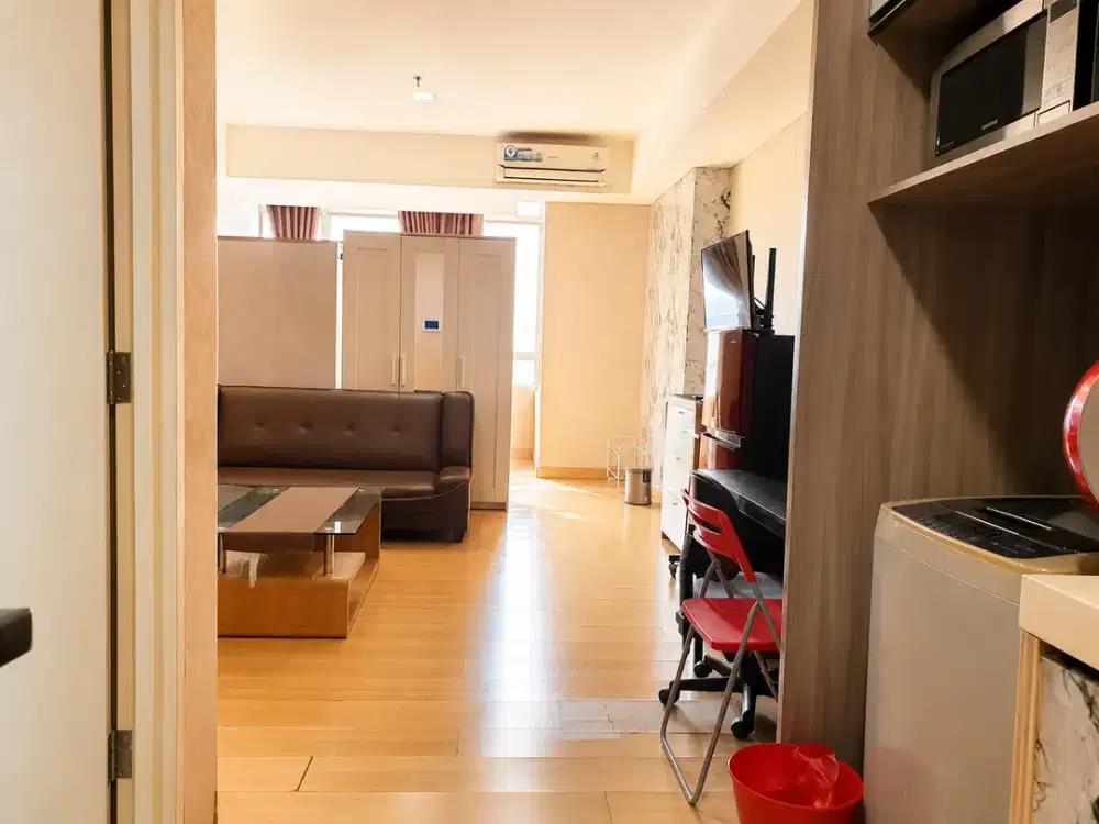 TERMURAH Disewakan Apartment Tangcity 46m2 最便宜的 46 平方米斯堪的纳维亚 TangCity 工作室，只需带上您的行李箱即可免费享受 IPL (物业管理费) 免费网络