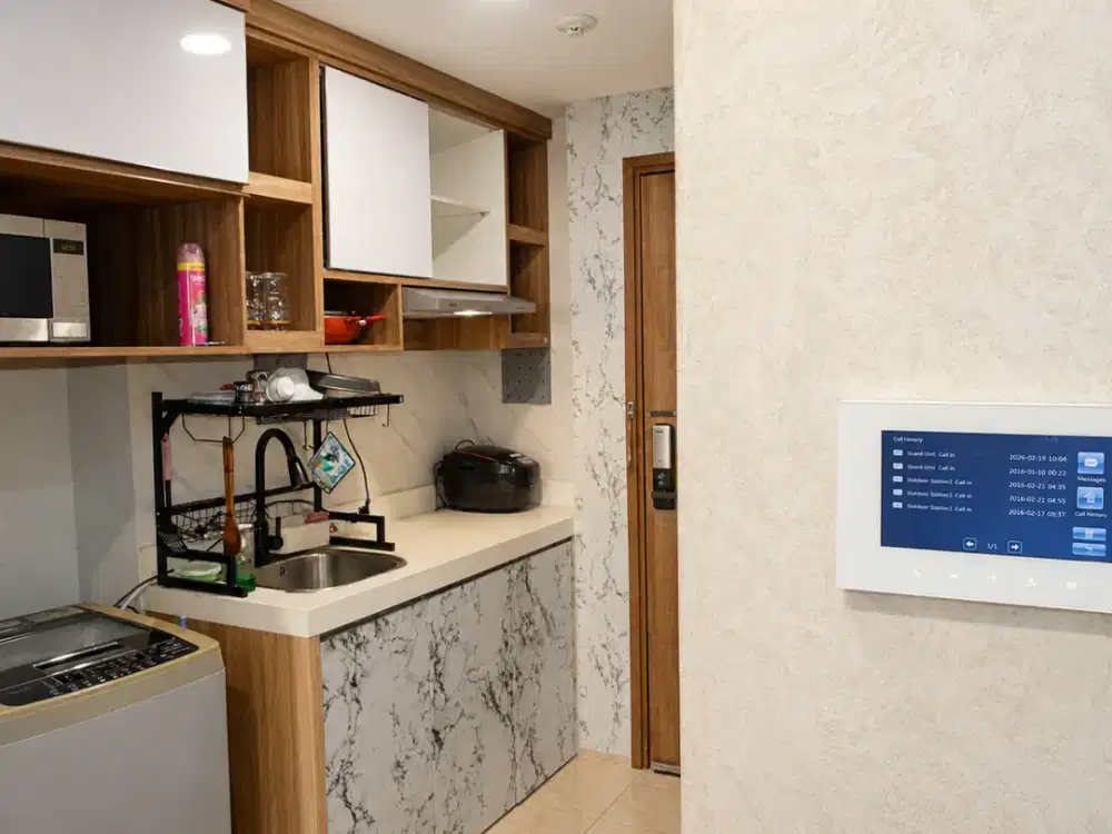 TERMURAH Disewakan Full Furnished SKANDINAVIA Executive Triple 46 m2 FREE INTERNET BELUM IPL