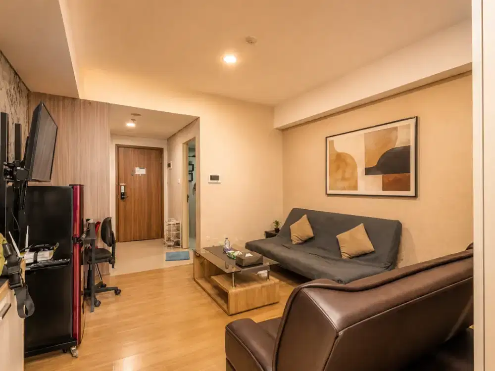 DIJUAL Apart Skandinavia Tangcity STUDIO / 1 Junior Bedroom