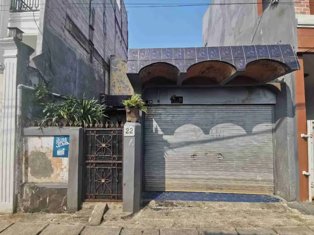 Jual cepat,nego sampai jadi! Rumah Hitung Tanah padat penduduk kebon jeruk jakarta barat