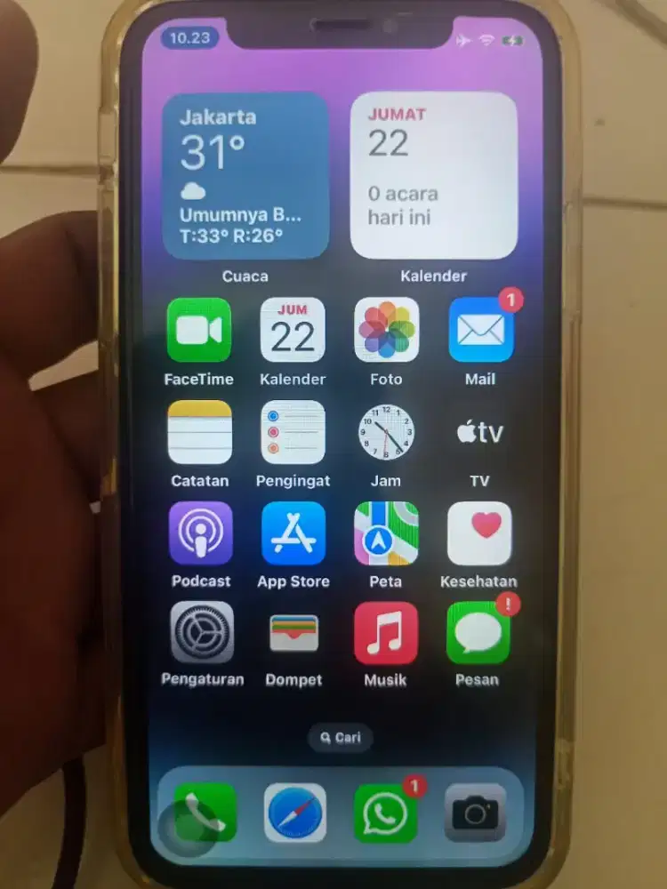 iphone x 64gb minus tt/bt