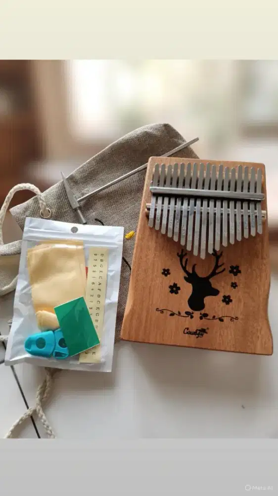 Kalimba alat musik di petik