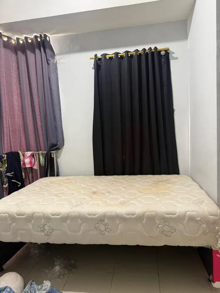 kasur 2in1 warna pink